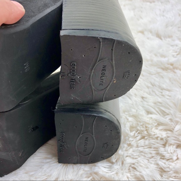 Jeffrey Campbell Fink Whit Croc Booties Size 8 - Picture 7 of 8